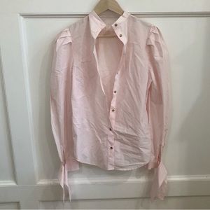 FP pink button down